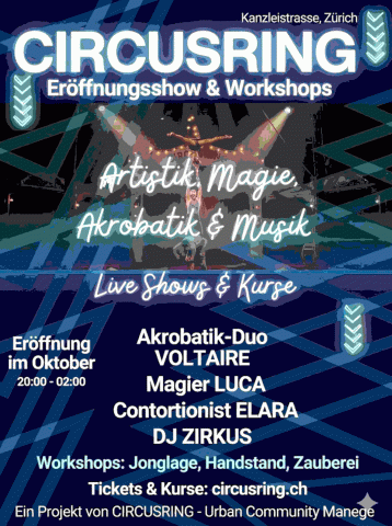face circus flyer 